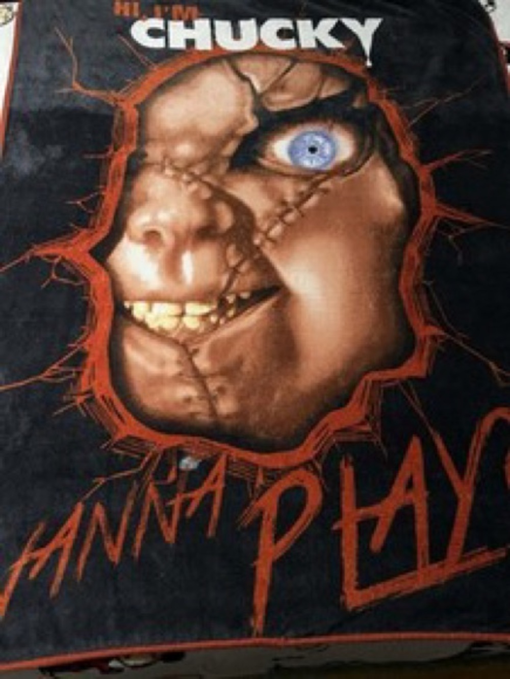 Chucky throw blanket